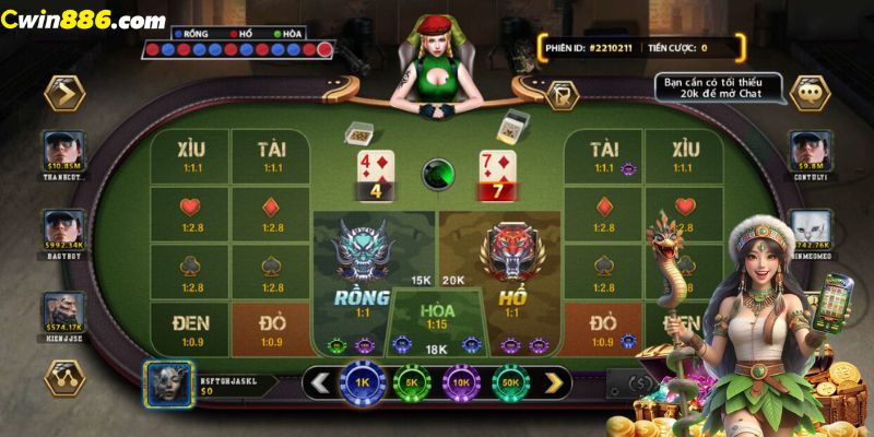 Cách chơi game rồng hổ đơn giản, dễ hiểu 